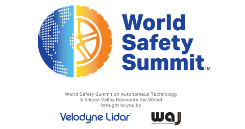 The World Safety Summit on Autonomous Technology, which takes place on October 22, 2020, will address safety and autonomy issues in vehicle transportation. (Graphic: Velodyne Lidar)