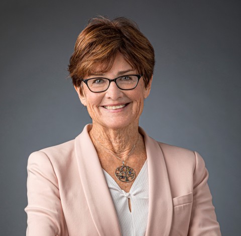 original Dr. Mary Hawkins, Bellevue University President and 2020 Recipient of the Ohtli Award (Photo: Business Wire)