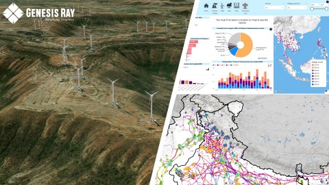 GenRay Explorer - GISベースのインフラ・マッピング・ツール（写真：ビジネスワイヤ）