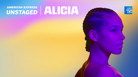 American Express UNSTAGED Presents a Special Performance from Global Icon Alicia Keys (Photo: Business Wire)