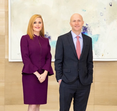 original Jenny Martinez and Michael McCabe (Photo: Business Wire)