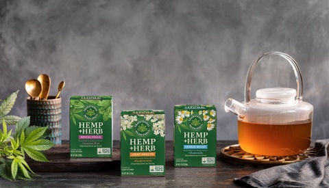 Hemp+Herb Bagged Teas (Photo: Business Wire)