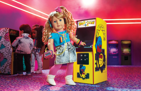 American Girl's new '80s historical character, Courtney Moore. (Photo: Business Wire)