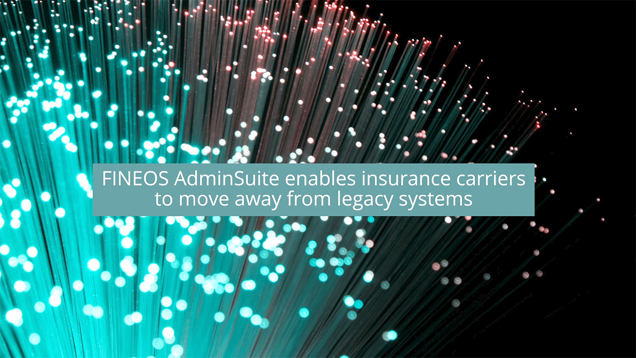 FINEOS AdminSuite enables insurance carriers to move away from legacy systems
Michael Kelly, CEO, FINEOS, discusses how FINEOS AdminSuite was purpose built for the Employee Benefits market and has been componentized so that insurance carriers can focus on their pain points