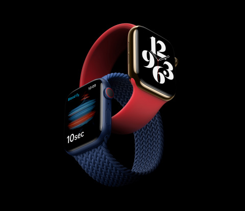 Introducing Apple Watch Series 6, featuring a revolutionary Blood Oxygen sensor and app. (Photo: Business Wire)