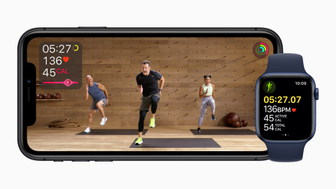 Introducing Apple Fitness+: An exciting new fitness experience powered by Apple Watch. (Photo: Business Wire)