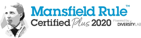 Dorsey is pleased to announce that for the third year in a row it has achieved Mansfield Rule Certification Plus. (Logo: Diversity Lab)