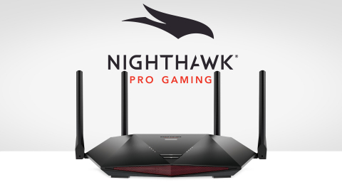 Now available for $349.99 USD from NETGEAR.com and other online retailers, the Nighthawk Pro Gaming XR1000 is the first WiFi 6 gaming router powered by DumaOS 3.0 gaming software. (Graphic: Business Wire)