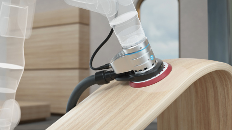 OnRobot launches OnRobot Sander, an all-electric random orbital sander for automated finishing applications, operating at as little as 5% the cost of pneumatic sanding systems. (Photo: Business Wire)
