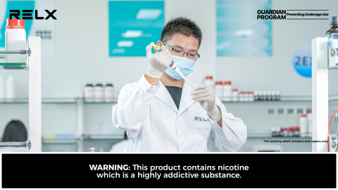 original RELX Technology announced the company has started operations at its newly-established e-cigarette bioscience laboratory (Photo: Business Wire)