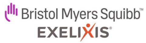Bristol Myers Squibb and Exelixis, Inc. Logo