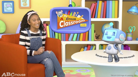 Each daily class from My ABCmouse Classroom Live! contains high-quality and engaging learning as part of an expertly designed curriculum. (Graphic: Business Wire)