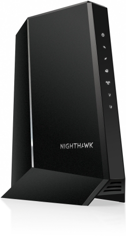 The Nighthawk CM2050V 2.5Gbps Internet Speed Cable Telephony Modem is certified for easy set up with Comcast Xfinity Voice Plan and includes two telephone ports. It is available now from NETGEAR.com for $299.99 USD. (Photo: Business Wire)