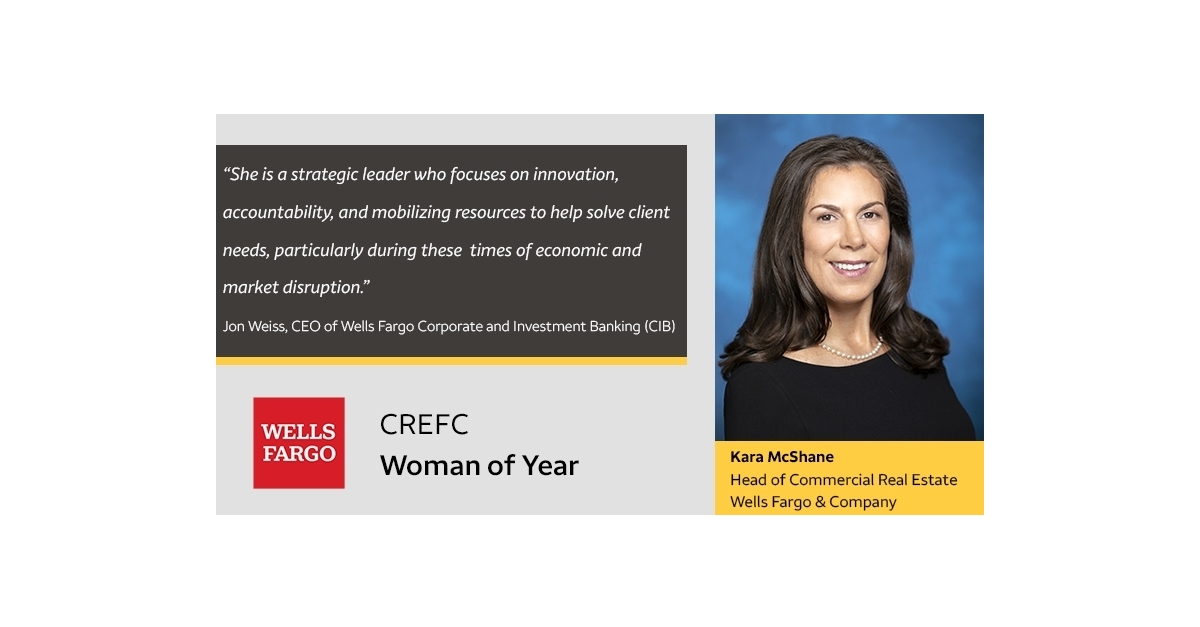 Wells Fargo’s Kara McShane Named Commercial Real Estate Finance Council