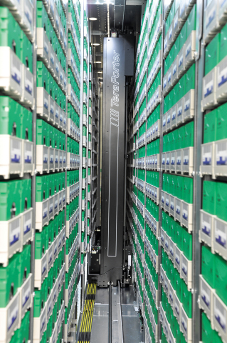 The Spectra® TFinity® ExaScale Tape Library is the world’s largest capacity storage system. The unique tape handling technology results in the smallest floor space requirements of any enterprise libraries. (Photo: Business Wire)