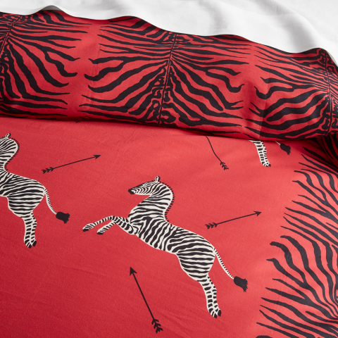 The House of Scalamandré Zebras Organic Duvet Cover & Shams for Williams Sonoma Home (Photo: Business Wire)