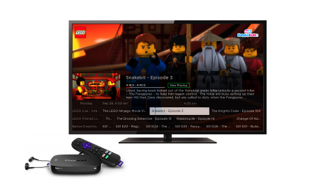 HappyKids, iFood.tv and The LEGO® Channel Will Debut on The Roku Channel (Photo: Business Wire)