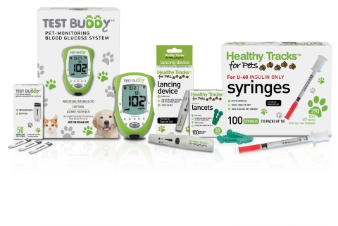 Test Buddy™ and Healthy Tracks for Pets™ portfolio (Photo: Business Wire)