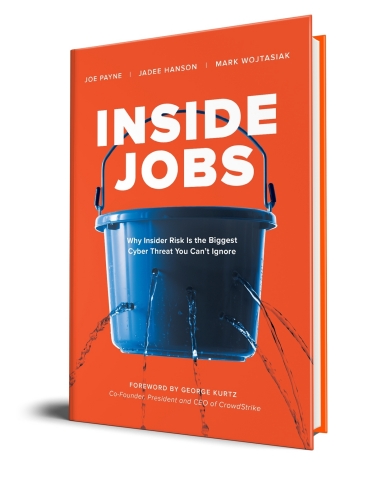 Data security company Code42 released a new book, Inside Jobs: Why Insider Risk is the Biggest Cyber Threat You Can't Ignore, authored by Joe Payne, Jadee Hanson and Mark Wojtasiak. Copyright 2020 Code42 Software, Inc.