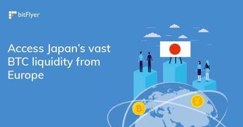 bitFlyer Europe launches cross-border trading with Japan (Graphic: Business Wire)
