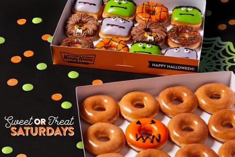 Krispy Kreme is saving Halloween from scares with new 『Reverse Trick-or-Treating』 along with three NEW Scary Sweet Monster Doughnuts and a FREE doughnut for guests in costume Oct. 31 (Photo: Business Wire)