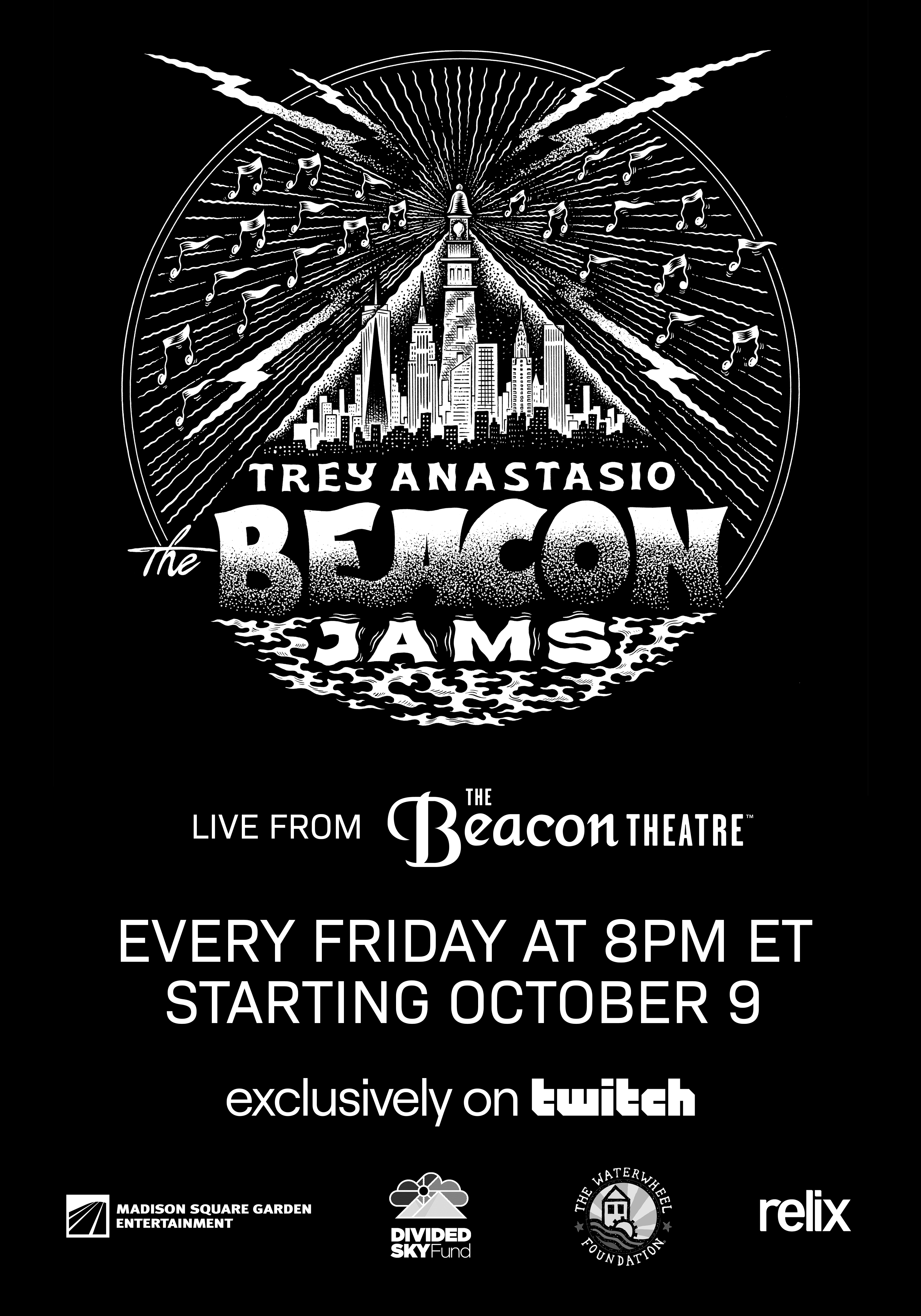 Trey Anastasio Announces The Beacon Jams | Business Wire