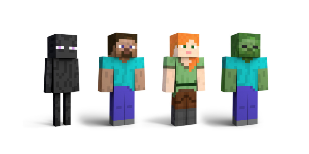 Steve and Alex From Minecraft Block Off Some Time to Join the Cast