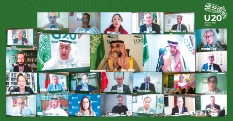 original Participants from around the globe at the U10 Mayors Summit (Photo: AETOSWire)