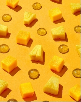 Chowie Wowie Balanced THC/CBD Pineapple Mango Gummies (2.5mg THC, 2.5mg CBD per gummy) (Photo: Business Wire)