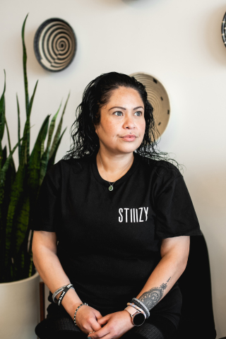 Cindy De La Vega is the first Latina to own a cannabis dispensary in San Francisco. (Photo: Business Wire)