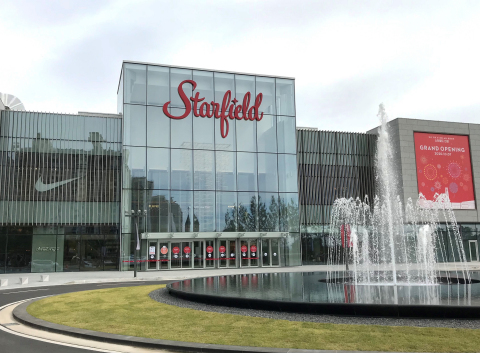 The new Starfield Anseong mall in Anseong, Gyeonggi Province, South Korea (Photo: Business Wire)