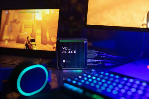 WD_BLACK D50 Game Dock NVMe SSD. Western Digital’s latest additions to the WD_BLACK portfolio offer innovative gaming solutions to help consumers meet the demands of next-gen games. (Photo: Business Wire)