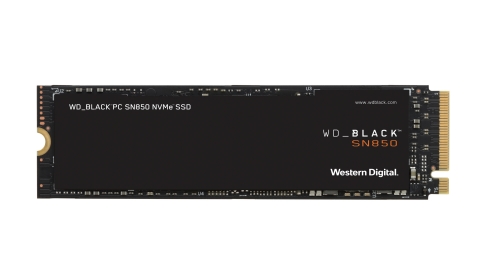 WD_BLACK SN850 NVMe SSD. Western Digital’s latest additions to the WD_BLACK portfolio offer innovative gaming solutions to help consumers meet the demands of next-gen games. (Photo: Business Wire)