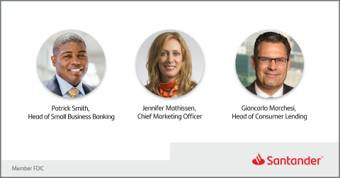 Santander Bank Announces Key Executive Appointments (Photo: Business Wire)