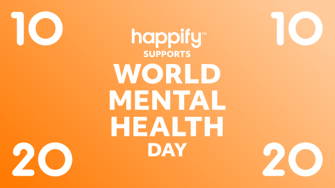 Happify Health has released a "2020 Survival Kit" in support of World Mental Health Day featuring free content designed to help people with the specific challenges they may be going through right now, with tracks to help manage increased stress and worry around the upcoming U.S. Presidential election, racial discrimination and injustice, and the COVID-19 pandemic. (Graphic: Business Wire)