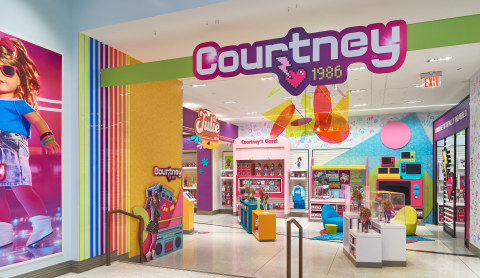 The all-new Courtney immersive experience at American Girl Place New York. (Photo: Business Wire)