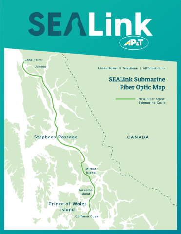 SEALink Submarine Fiber Optic Map (Graphic: Business Wire)