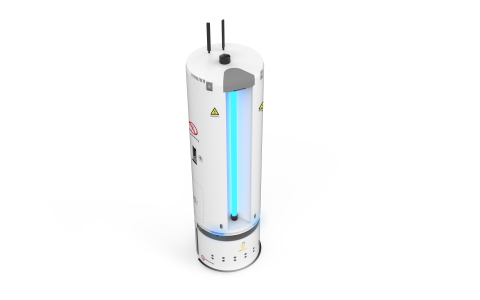 mUVe™ -- UV-C Surface Disinfection Robot (Photo: Business Wire)