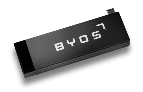 The Byos™ μGateway™ “micro-gateway” -- the first plug-and-play security product that protects endpoints from threats on local Wi-Fi networks through endpoint micro-segmentation. (Photo: Business Wire)