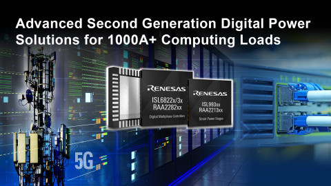 Advanced second generation digital power solutions for 1000A+ computing loads (Graphic: Business Wire)