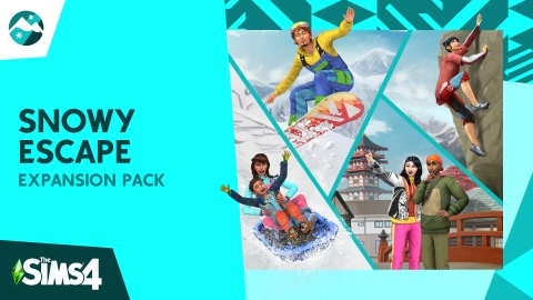 The Sims 4 Snowy Escape - Available November 13 (Graphic: Business Wire)