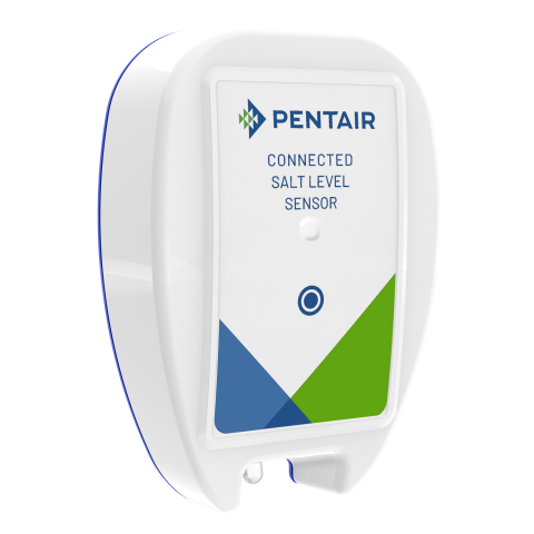 The Pentair Connected Salt Level Sensor makes it simple for homeowners to monitor their water softener’s salt level to help ensure a continuous flow of soft water in their home. (Photo: Pentair)