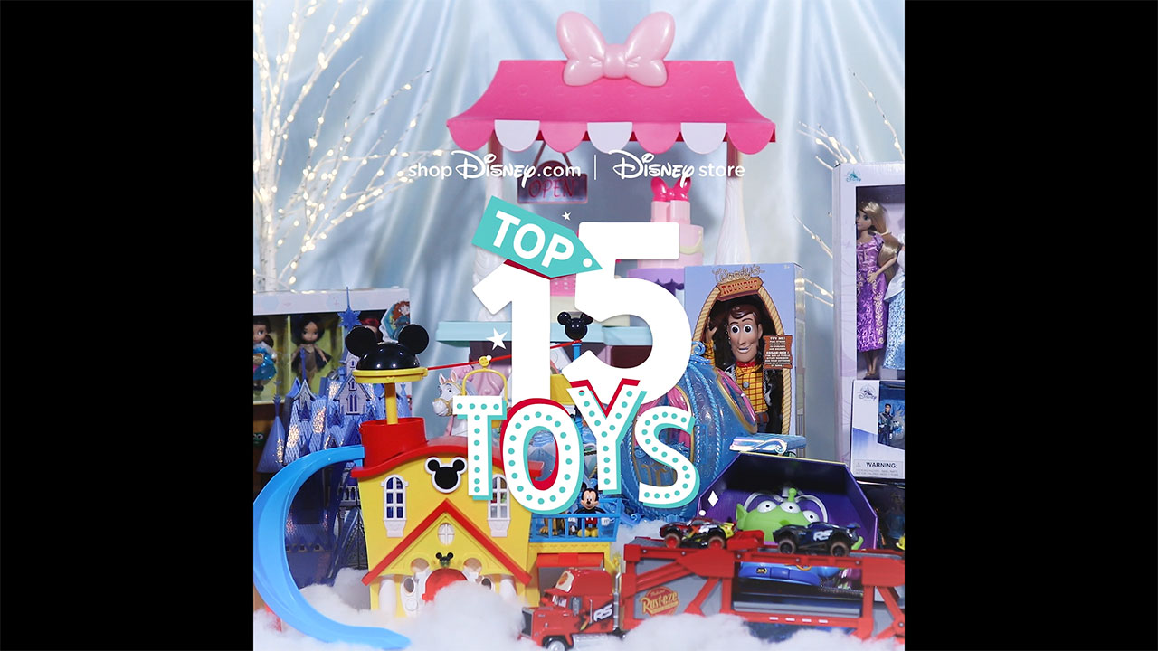 shopDisney.com|Disney store Top 15 Holiday Toys Video