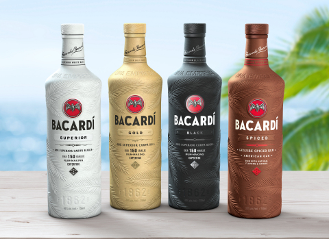 Bacardi First in Fight Against Plastic Pollution With 100% Biodegradable Spirits Bottle (Photo: Business Wire)