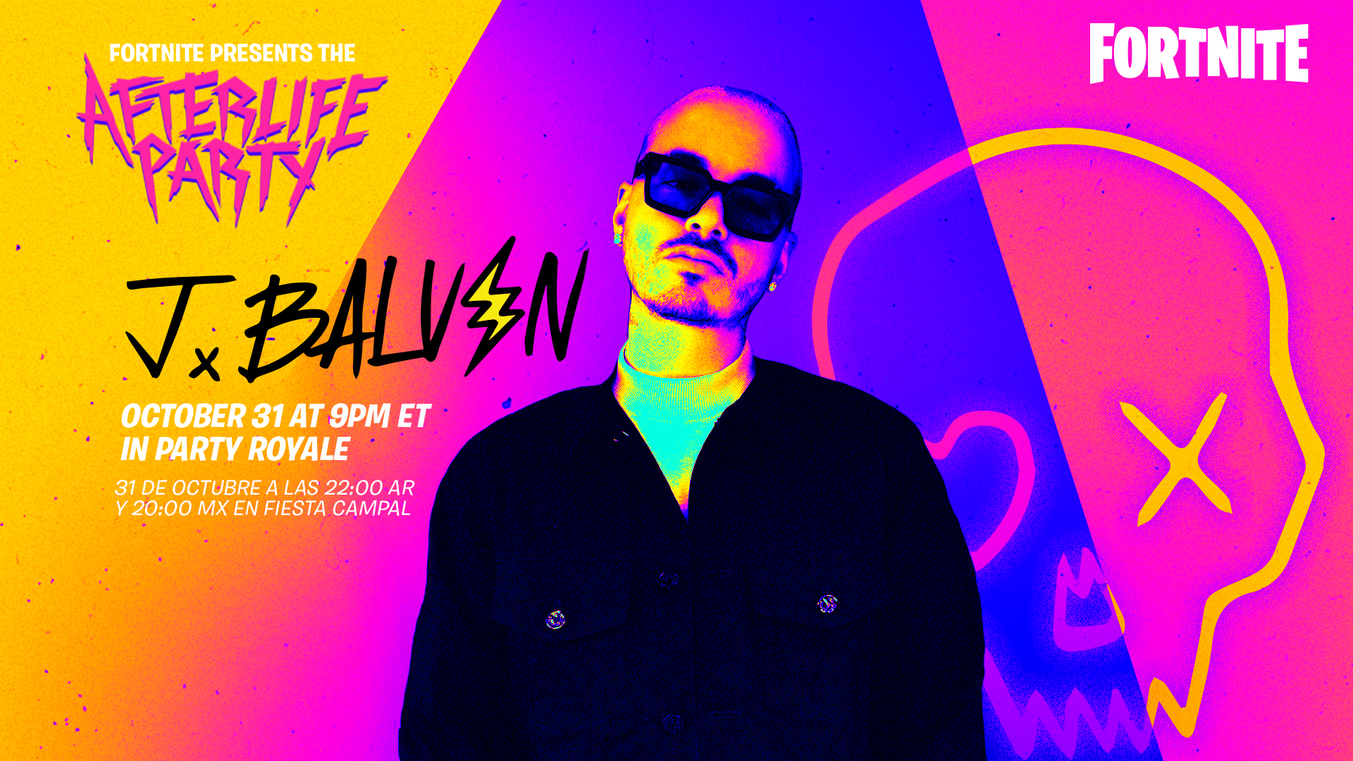 Fortnite S Afterlife Party Featuring J Balvin Announced Business Wire