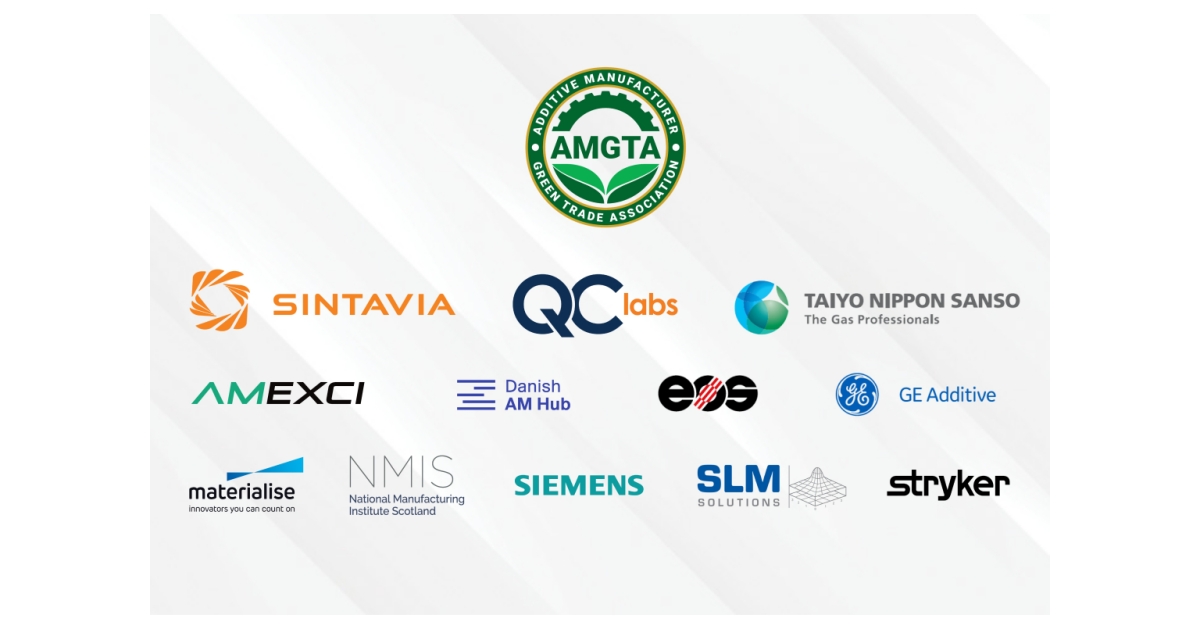 Additive Manufacturer Green Trade Association anuncia novos membros