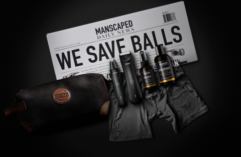 This year’s must-have holiday gift is MANSCAPED’s Performance Package, complete with The Lawn Mower 3.0, The Weed Whacker, and other head-to-toe grooming essentials. (Photo: Business Wire)