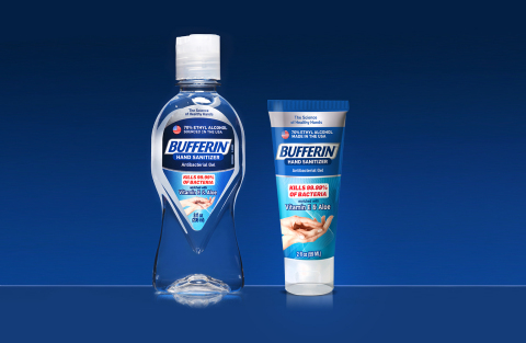 Interbrands Group and Genomma Lab USA’s alliance will start with the launching of Bufferin® Hand Sanitizer (Photo: Business Wire)