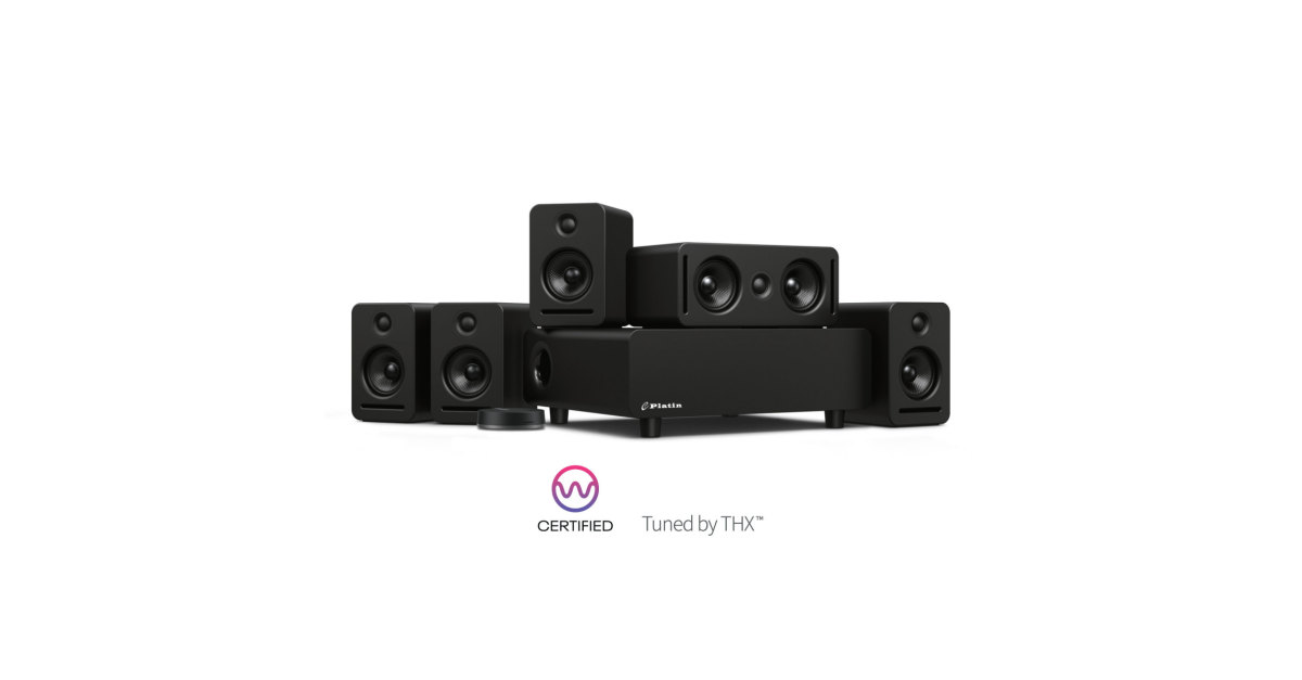 First Tuned by THX 5.1 Home Theater Speaker System Is Also Wireless