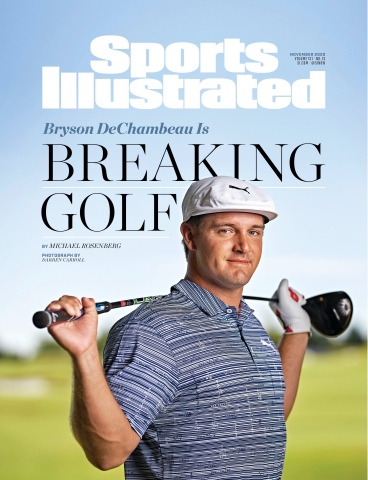 Sports Illustrated 2020 cover featuring golf's Bryson DeChambeau. (Photo: Business Wire)